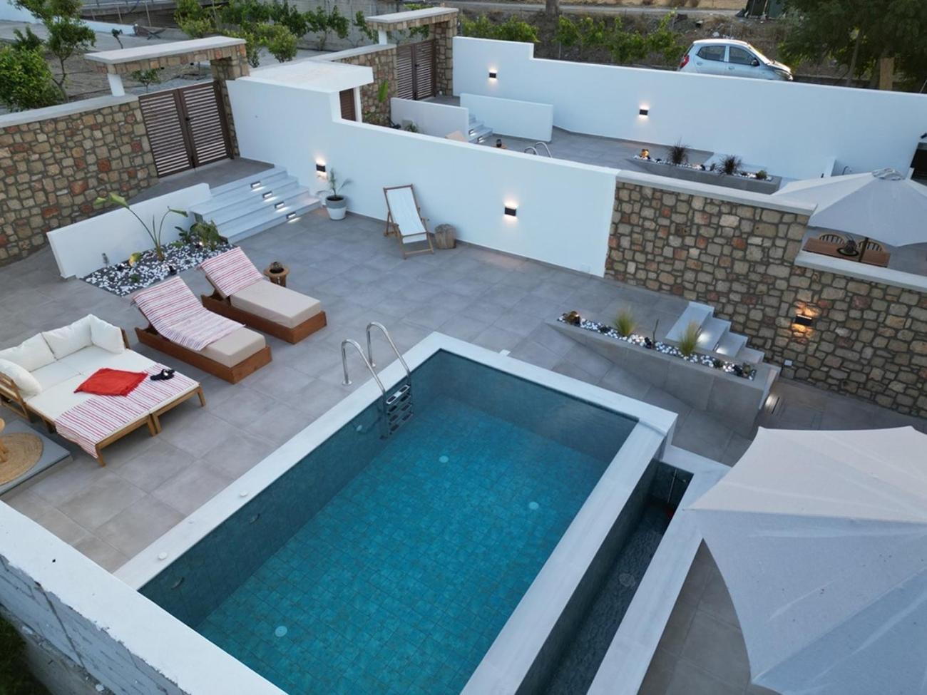 Valantina'S & Mannouel Lardos Luxury Villas Kültér fotó