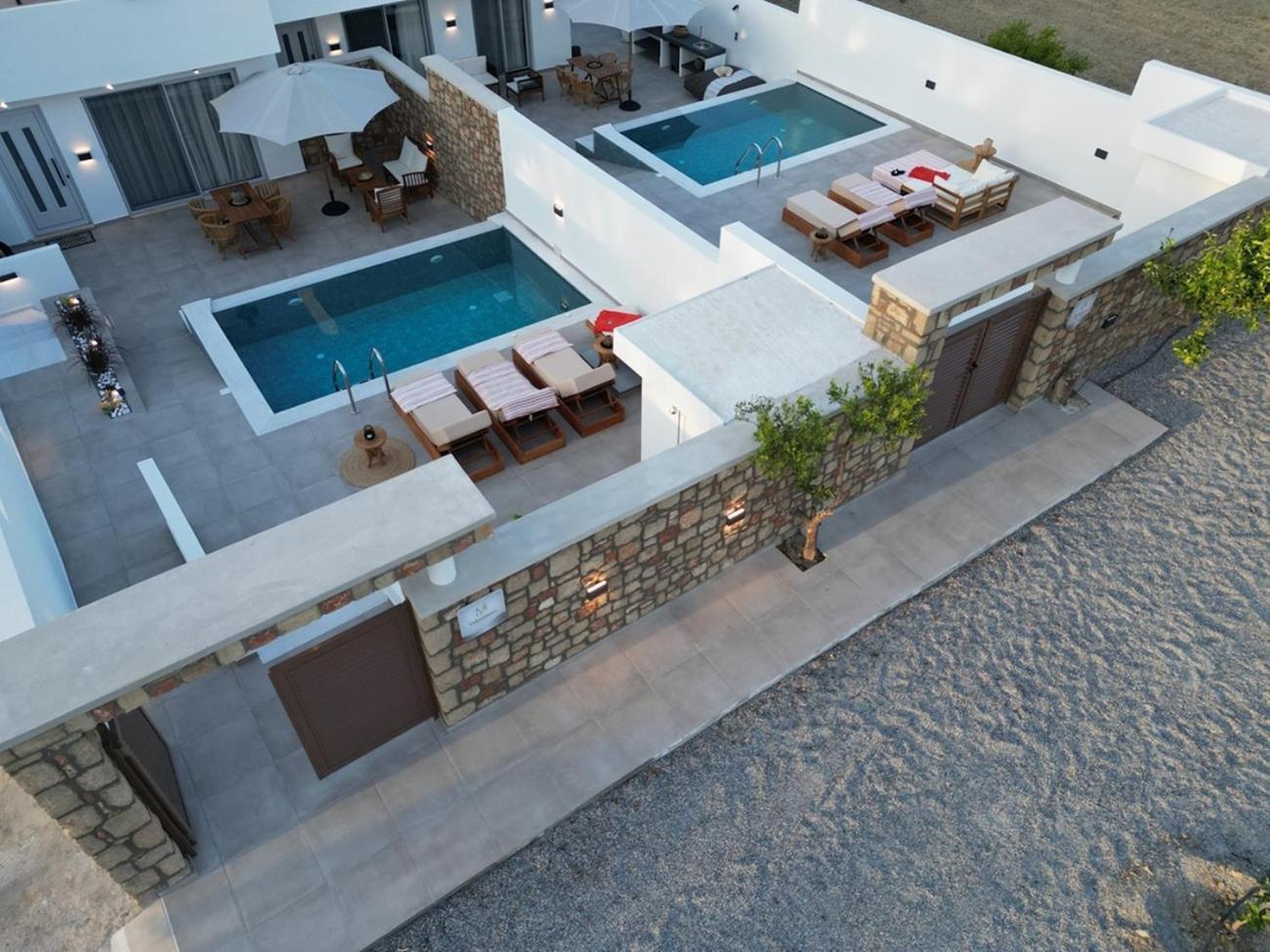 Valantina'S & Mannouel Lardos Luxury Villas Kültér fotó