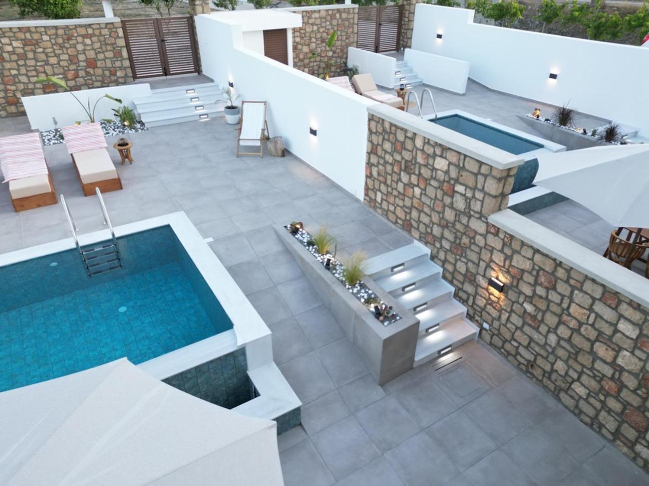 Valantina'S & Mannouel Lardos Luxury Villas Kültér fotó